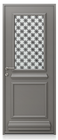 collection prestige porte d'entrée aluminium k-line